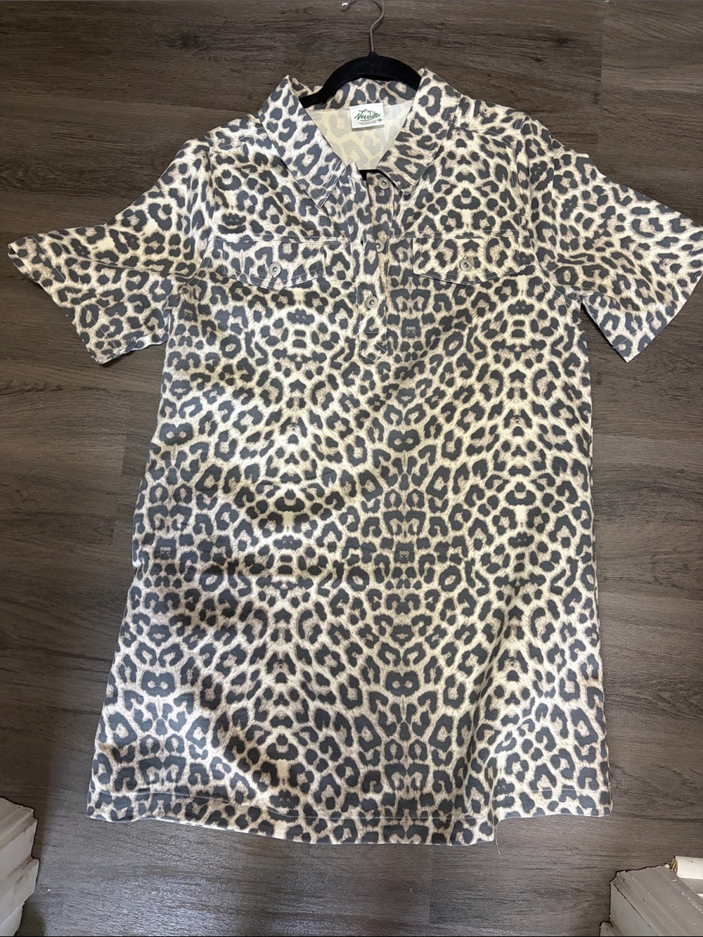 New in Leopard Dress